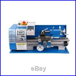 Used Auto LCD Display Metal Mini Metal Turning Lathe machine Wood Drilling 600W