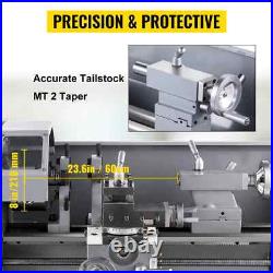 VEVOR 1100W Mini Lathe Machine Metal Metalworking Machine Metal Gear 220X600mm