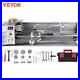 VEVOR 1100w Mini Lathe Mini Metal Lathe 38mm Spindle 3-Jaw Chuck 220x600mm Metal