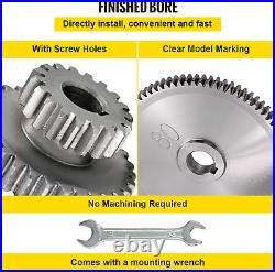 VEVOR 27PCS Metal Lathe Gears, Precise Mini Lathe Replacement Gears including &