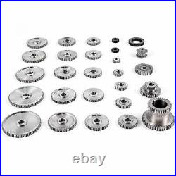 VEVOR 27PCS Metal Lathe Gears Precise Mini Lathe Replacement Gears including