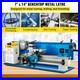 VEVOR 550W Mini Metal Lathe Machine Tool 7x14 Variable Speed 2250RPM Tool