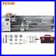 VEVOR Metal Mini Lathe 1100w 220x600mm 38mm Spindle 3-Jaw Chuck Horizontal