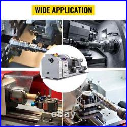 VEVOR Metal Mini Lathe 1100w Mini Metal Lathe 220x600mm 38mm Spindle 3-Jaw Chuck