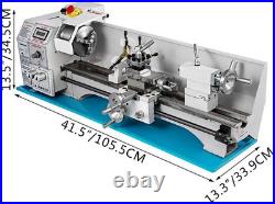 VEVOR Mini Lathe Metal Brushless Motor 38mm Spindle Lather CNC 1100W