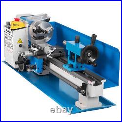 VEVOR Mini Metal Lathe 7 x 14 Metalworking Machine 2250 RPM 550W With Tools