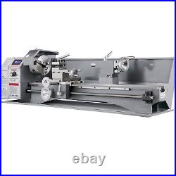 VEVOR Mini Metal Lathe 8.7 × 29.5 Metalworking Machine Metal Gears 1100W