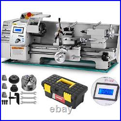 VEVOR Mini Metal Lathe 8x16 Woodworking Drilling Machine with Brushless Motor