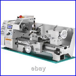 VEVOR Mini Metal Lathe 8x16 Woodworking Drilling Machine with Brushless Motor