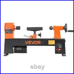 VEVOR Wood Lathe 1/3 HP 8 x 13 Mini Benchtop Woodworking Lathe Variable Speed