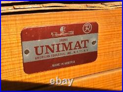 VINTAGE UNIMAT EDELSTAAL DB200 MINI LATHE with Band Saw Attachment
