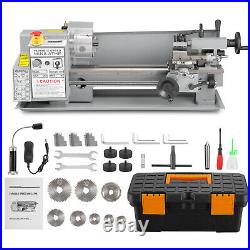 Variable-Speed Mini Metal Lathe Bench Top Digital Good Item