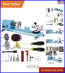 Versatile Mini Lathe Machine with 96W Motor Perfect for Crafting Enthusiasts