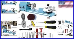 Versatile Mini Lathe Machine with 96W Motor Perfect for Crafting Enthusiasts