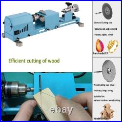 Versatile Mini Lathe Machine with 96W Motor Perfect for Crafting Enthusiasts