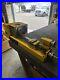 Vintage 1996 Mini Desktop Lathe Yellow 110V (see video)