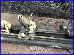 Vintage Dunlap 6 Bench top Metal Miniature Mini Lathe 4 Jaw Chuck Craftsman 109
