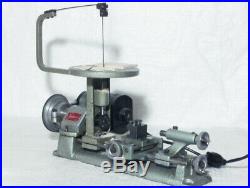 Vintage Unimat DB SL Mini Lathe Cast Iron Jig Saw Attachment, Ref DB1070