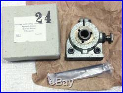 Vintage Unimat DB SL Mini Lathe Indexing & Dividing Attachment, No. 1260/24
