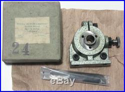 Vintage Unimat DB SL Mini Lathe Indexing & Dividing Attachment, No. 1260/24