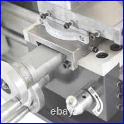 WM180V MT3 600W Mini Metalworking Lathe Metric Precision Metal Lathe 110V