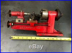 Watchmakers Lathe Nico Lockport, NY 4 Jaw Chuck Metal Mini Jewelers Watch Maker