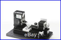 ZHOUYU 24W Metal 8 In 1 Mini Metal Machine Kit DIY Power Tools Woodworking Lathe