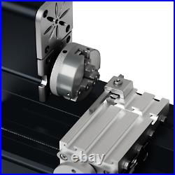 ZHRUI 36W DIY All-metal Mini Lathe Didactical Lathe Tool for Hobby Woodworking