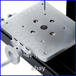 ZHRUI 60W All-metal Mini lathe 5-axis rotary drilling lathe for soft material