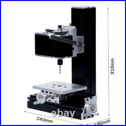 ZHRUI 60W Metal Mini Drilling Lathe STEM Driller DIY Maker Tools for Hobby