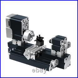 ZHRUI 60W Miniature Metal Lathe for DIY Model Making Enhanced 50mm Center Height