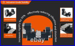 ZHRUI All-metal 36W Miniature Didactical Metal Lathe Machine for Woodworking