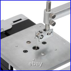 ZHRUI All-metal Mini lathe Arch-Arm Scroll Sawing &Cutting for Crafts&Education