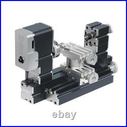 ZHRUI High Power 60W Powerful Mini Metal DIY 4-axis Rotating Lathe Lathes