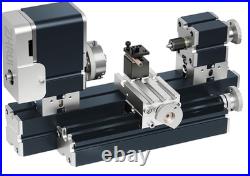 ZHRUI Mini Metal Lathe 50mm, 36W, 20000RPM for Wood, Plastic & Aluminum