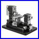 ZHRUI Mini Metal Lathe 60W 12,000 RPM, 4-Axis All-Machine Tool for Soft Metal