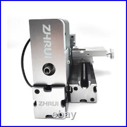 ZHRUI Miniature 36W Mini All-metal Lathe for Woodworking with 5PCS Turning Tool