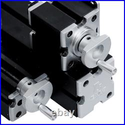 ZHRUI Miniature 36W Mini All-metal Lathe for Woodworking with 5PCS Turning Tool
